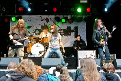 Komah @ Antwerp Metal Fest, picture 14, photographed by Marc Verdonck - FrontView Magazine