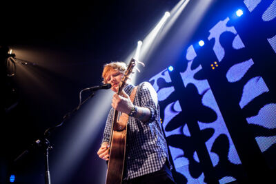 Ed Sheeran @ de Qube, picture 1, photographed by Dorien Goetschalckx - FrontView Magazine