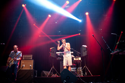 Cheveu @ Dour Festival 2014, picture 3, photographed by Magali Decamps - FrontView Magazine