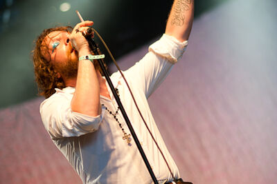 Romano Nervoso @ Dour Festival 2014, foto 6, foto's door Magali Decamps - FrontView Magazine