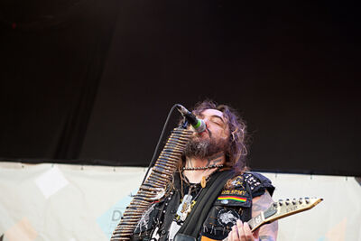 Soulfly @ Dour Festival 2014, foto 5, foto's door Magali Decamps - FrontView Magazine