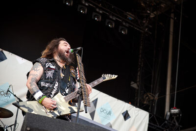 Soulfly @ Dour Festival 2014, foto 7, foto's door Magali Decamps - FrontView Magazine