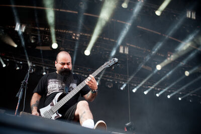 Soulfly @ Dour Festival 2014, foto 9, foto's door Magali Decamps - FrontView Magazine