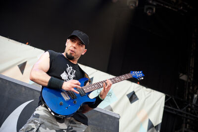 Soulfly @ Dour Festival 2014, foto 13, foto's door Magali Decamps - FrontView Magazine