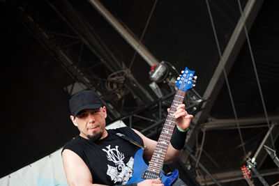 Soulfly @ Dour Festival 2014, foto 19, foto's door Magali Decamps - FrontView Magazine