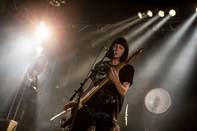 Band Of Skulls @ Dour 2014, picture 4, photographed by Dorien Goetschalckx - FrontView Magazine