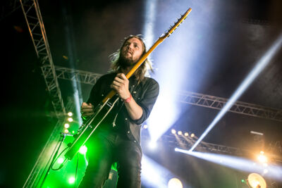 Band Of Skulls @ Dour 2014, picture 8, photographed by Dorien Goetschalckx - FrontView Magazine