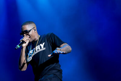 NAS @ Dour 2014, foto 5, foto's door Dorien Goetschalckx - FrontView Magazine