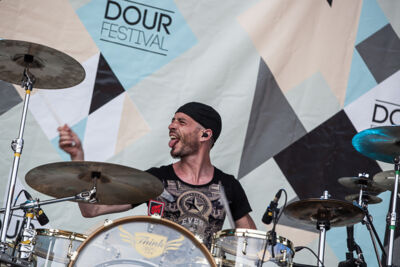 Skip The Use @ Dour 2014, picture 3, photographed by Dorien Goetschalckx - FrontView Magazine