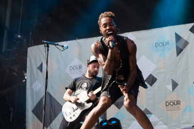 Skip The Use @ Dour 2014, picture 5, photographed by Dorien Goetschalckx - FrontView Magazine