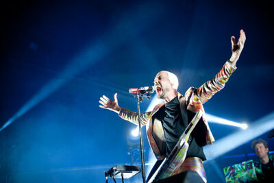 The Subs @ Dour Festival 2014, picture 17, photographed by Magali Decamps - FrontView Magazine