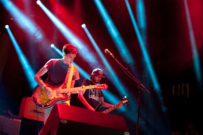The Tangerines @ Dour Festival 2014, picture 2, photographed by Magali Decamps - FrontView Magazine