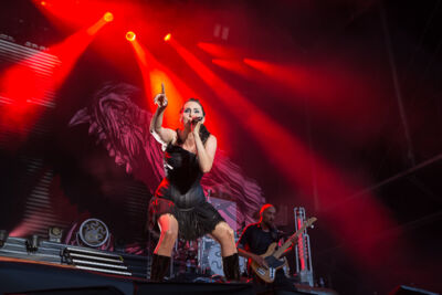 Within Temptation @ Dour 2014, foto 17, foto's door Dorien Goetschalckx - FrontView Magazine