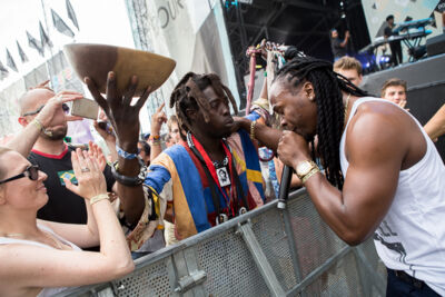 Admiral T @ Dour 2014, picture 1, photographed by Dorien Goetschalckx - FrontView Magazine