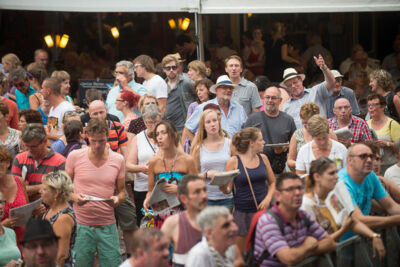 Vlaanderen zingt 2014 @ Gentse Feesten - Sint Baafsplein, picture 15, photographed by Dimitri Vanlommel - FrontView Magazine