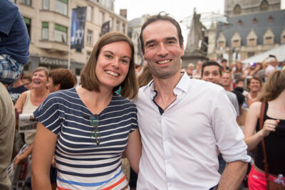 Vlaanderen zingt 2014 @ Gentse Feesten - Sint Baafsplein, picture 45, photographed by Dimitri Vanlommel - FrontView Magazine