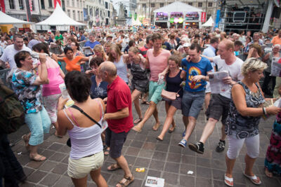 Vlaanderen zingt 2014 @ Gentse Feesten - Sint Baafsplein, picture 62, photographed by Dimitri Vanlommel - FrontView Magazine