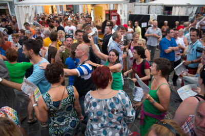 Vlaanderen zingt 2014 @ Gentse Feesten - Sint Baafsplein, picture 68, photographed by Dimitri Vanlommel - FrontView Magazine