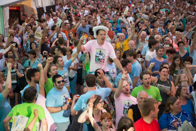 Vlaanderen zingt 2014 @ Gentse Feesten - Sint Baafsplein, picture 69, photographed by Dimitri Vanlommel - FrontView Magazine