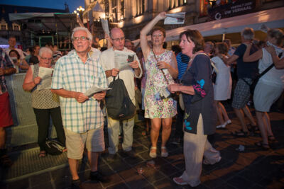 Vlaanderen zingt 2014 @ Gentse Feesten - Sint Baafsplein, picture 86, photographed by Dimitri Vanlommel - FrontView Magazine
