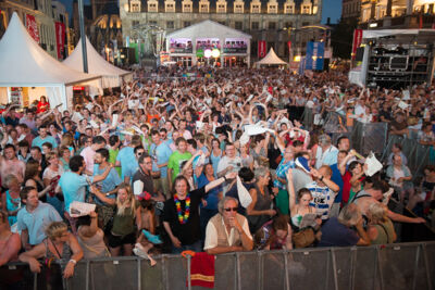 Vlaanderen zingt 2014 @ Gentse Feesten - Sint Baafsplein, picture 93, photographed by Dimitri Vanlommel - FrontView Magazine