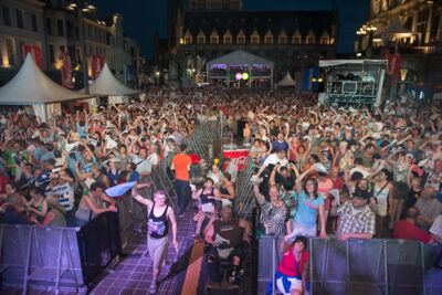 Vlaanderen zingt 2014 @ Gentse Feesten - Sint Baafsplein, picture 95, photographed by Dimitri Vanlommel - FrontView Magazine