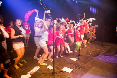 Vlaanderen zingt 2014 @ Gentse Feesten - Sint Baafsplein, picture 99, photographed by Dimitri Vanlommel - FrontView Magazine