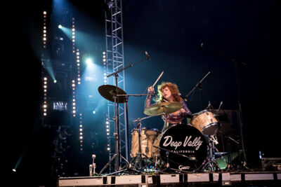 Deap Vally @ Dour 2014, picture 9, photographed by Dorien Goetschalckx - FrontView Magazine