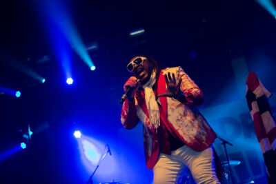 Skindred @ Dour 2014, foto 10, foto's door Dorien Goetschalckx - FrontView Magazine
