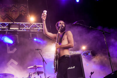 Crystal Fighters @ Zwarte Cross 2014, foto 1, foto's door Dorien Goetschalckx - FrontView Magazine