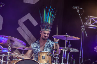 Crystal Fighters @ Zwarte Cross 2014, foto 2, foto's door Dorien Goetschalckx - FrontView Magazine