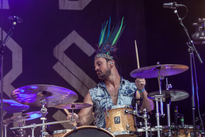 Crystal Fighters @ Zwarte Cross 2014, foto 6, foto's door Dorien Goetschalckx - FrontView Magazine