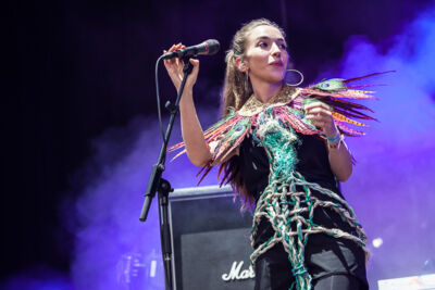 Crystal Fighters @ Zwarte Cross 2014, foto 12, foto's door Dorien Goetschalckx - FrontView Magazine