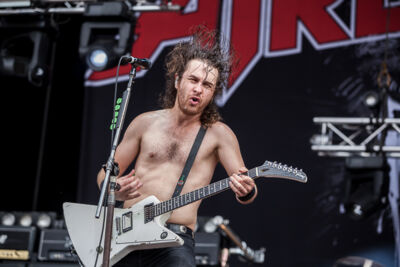 Airbourne @ Zwarte Cross 2014, foto 3, foto's door Dorien Goetschalckx - FrontView Magazine