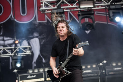 Airbourne @ Zwarte Cross 2014, foto 15, foto's door Dorien Goetschalckx - FrontView Magazine