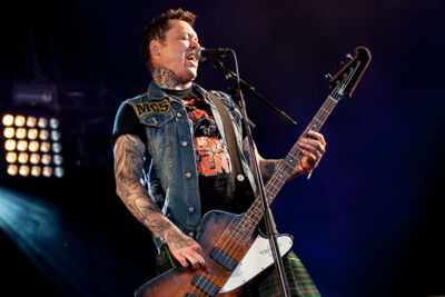 The Real McKenzies @ Zwarte Cross 2014, foto 2, foto's door Dorien Goetschalckx - FrontView Magazine