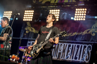 The Real McKenzies @ Zwarte Cross 2014, foto 3, foto's door Dorien Goetschalckx - FrontView Magazine