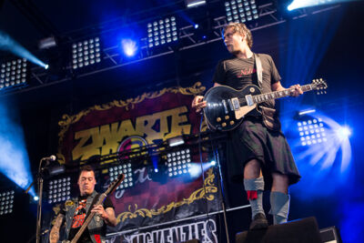The Real McKenzies @ Zwarte Cross 2014, foto 5, foto's door Dorien Goetschalckx - FrontView Magazine