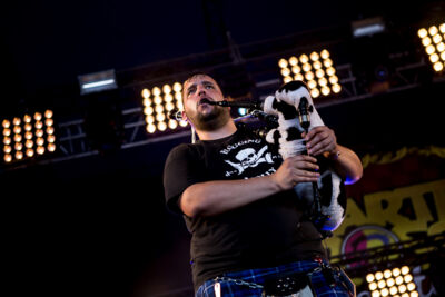 The Real McKenzies @ Zwarte Cross 2014, foto 8, foto's door Dorien Goetschalckx - FrontView Magazine