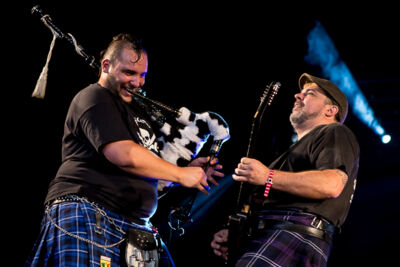 The Real McKenzies @ Zwarte Cross 2014, foto 9, foto's door Dorien Goetschalckx - FrontView Magazine
