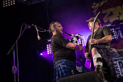 The Real McKenzies @ Zwarte Cross 2014, foto 15, foto's door Dorien Goetschalckx - FrontView Magazine