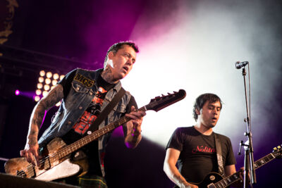 The Real McKenzies @ Zwarte Cross 2014, foto 18, foto's door Dorien Goetschalckx - FrontView Magazine