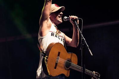 Manu Chao @ Esperanzah!, picture 10, photographed by Jef Peeters - FrontView Magazine