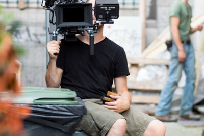 Setbezoek verfilming: "Black" @ Gésukerk St.-Joost-ten-Node, picture 5, photographed by Guy Danneels - FrontView Magazine