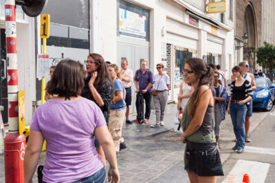Setbezoek verfilming: "Black" @ Gésukerk St.-Joost-ten-Node, picture 21, photographed by Guy Danneels - FrontView Magazine