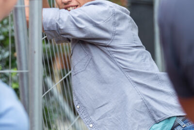 Setbezoek verfilming: "Black" @ Gésukerk St.-Joost-ten-Node, picture 22, photographed by Guy Danneels - FrontView Magazine
