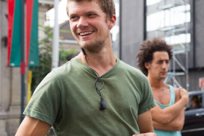 Setbezoek verfilming: "Black" @ Gésukerk St.-Joost-ten-Node, picture 26, photographed by Guy Danneels - FrontView Magazine