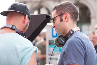 Setbezoek verfilming: "Black" @ Gésukerk St.-Joost-ten-Node, picture 41, photographed by Guy Danneels - FrontView Magazine