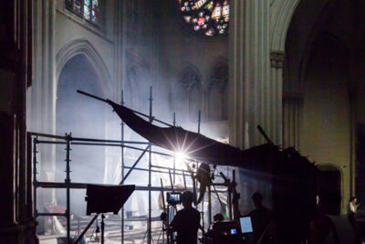 Setbezoek verfilming: "Black" @ Gésukerk St.-Joost-ten-Node, picture 50, photographed by Guy Danneels - FrontView Magazine
