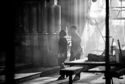 Setbezoek verfilming: "Black" @ Gésukerk St.-Joost-ten-Node, picture 51, photographed by Guy Danneels - FrontView Magazine